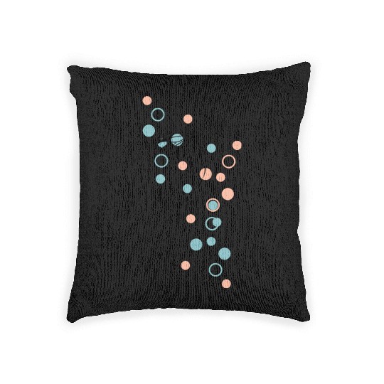 Dragonfly and dots Woven Pillows