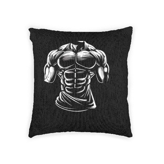 Unleash Your Inner Beast: Dominate the Gym Woven Pillows