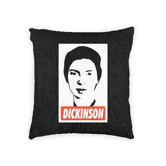 Emily Dickinson Woven Pillows