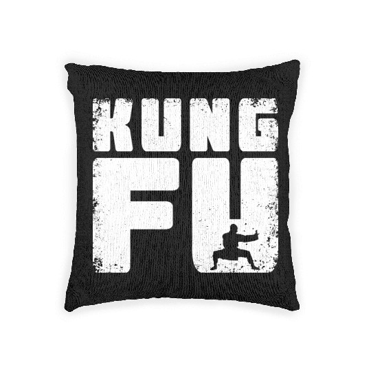 Vintage Kung Fu | Kung Fu Martial Art Woven Pillows