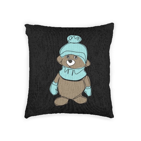 "Fun and Easy Teddy Bear Design Tutorial for Begi Woven Pillows