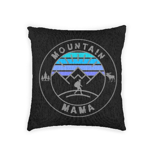 Mountain Mama Woven Pillows