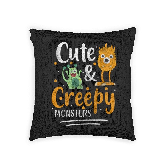 Monster Fright Children Monster Hunter Woven Pillows