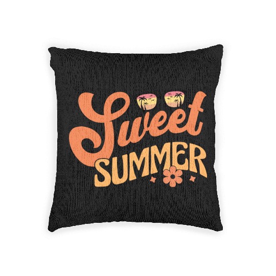 Sweet summer Woven Pillows