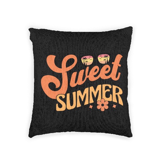 Sweet summer Woven Pillows