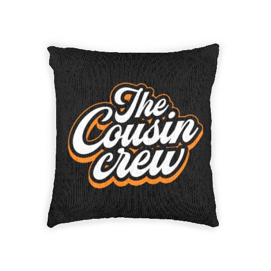 The Cousin Crew Woven Pillows