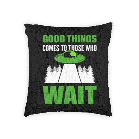 Those Who Wait Hopeful Person Gift Woven Pillows