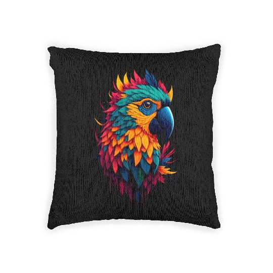 macaw Woven Pillows