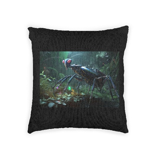 Neon Garden Butterfly Woven Pillows