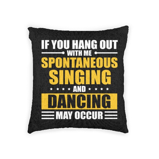 Hilarious Dramaturgy Performers Drama Operatic Woven Pillows