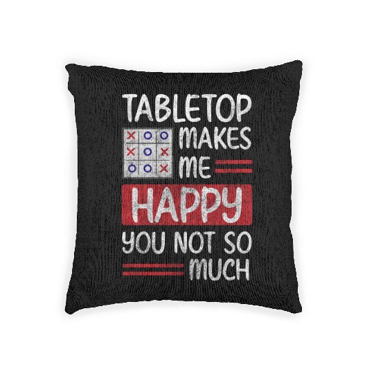 Board Game Nerd Strategy Woven Pillows