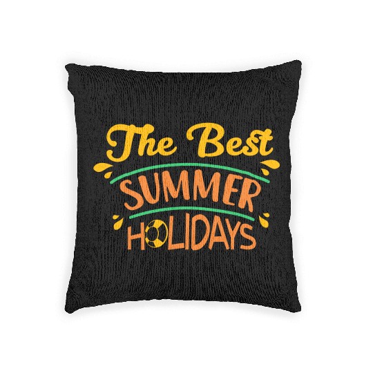 The best summer holiday Woven Pillows