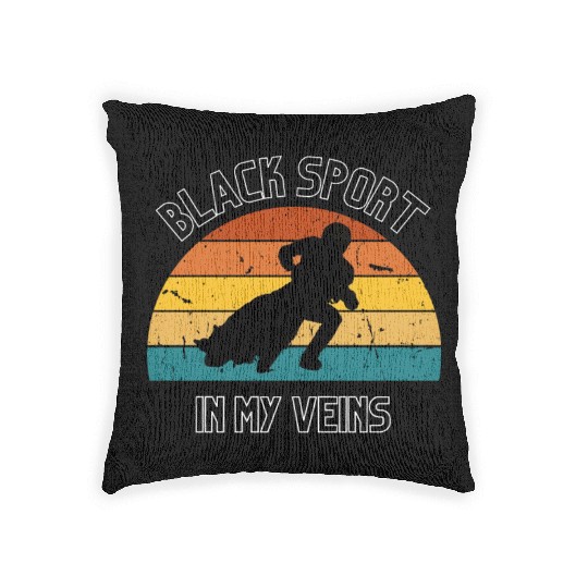 BLACK SPORT, SPEEDWAY Woven Pillows