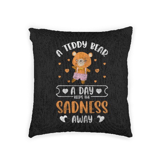 Teddy Bear Protector Bear Woven Pillows