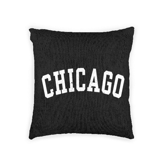 Chicago Vintage Woven Pillows
