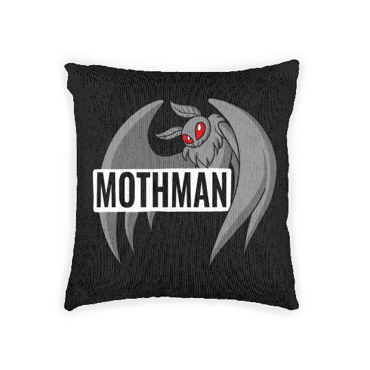 Mothman Woven Pillows