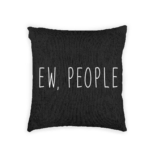 Ew People Woven Pillows