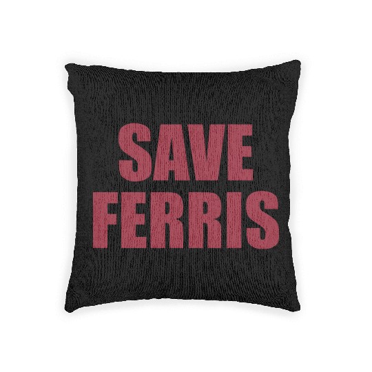 Save Ferris Woven Pillows