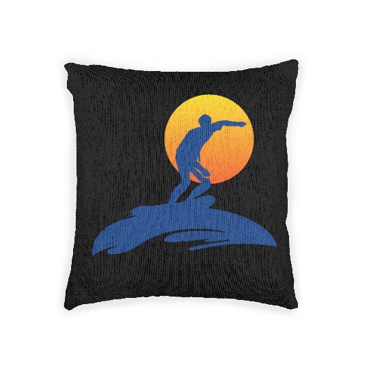 Summer Adventures Surf Club Woven Pillows