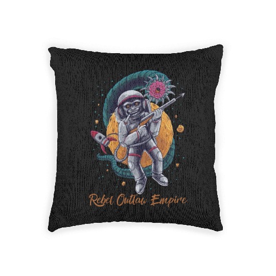 Rebel Outlaw Empire - Rebel Monkey Woven Pillows