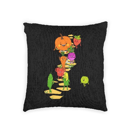 Farm Harvest Green Woven Pillows- From Garden to barn