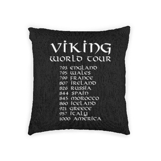 Viking World Tour Woven Pillows