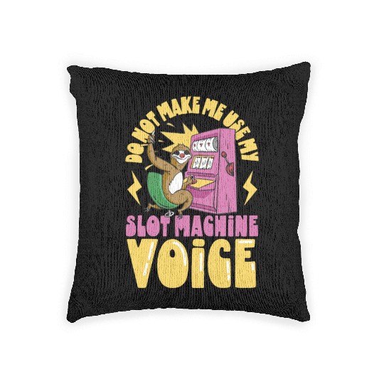 Poker Casino Poker Player Gambling Roulette Gift Woven Pillows