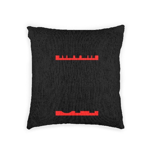 Never give up Woven Pillows