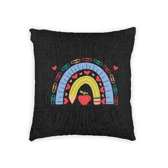 Reading Teacher Woven Pillows