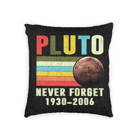Pluto Never Forget 1930 2006 Woven Pillows