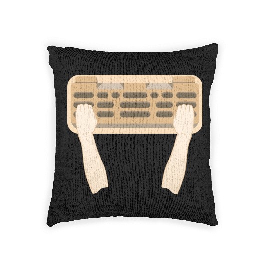 Rock Climbing Gym Hangboard Woven Pillows