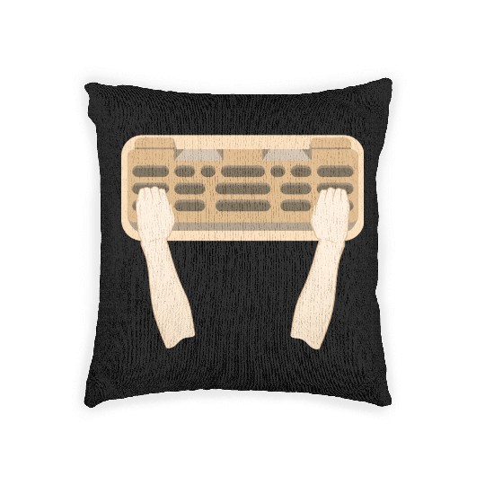 Rock Climbing Gym Hangboard Woven Pillows