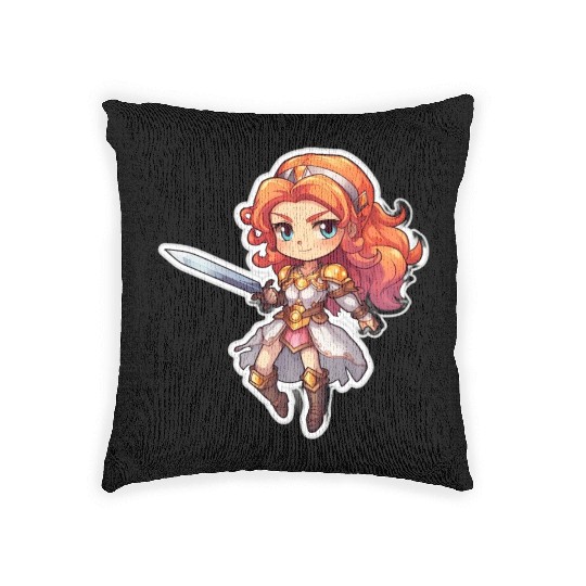 Warrior Princess Adventure Woven Pillows