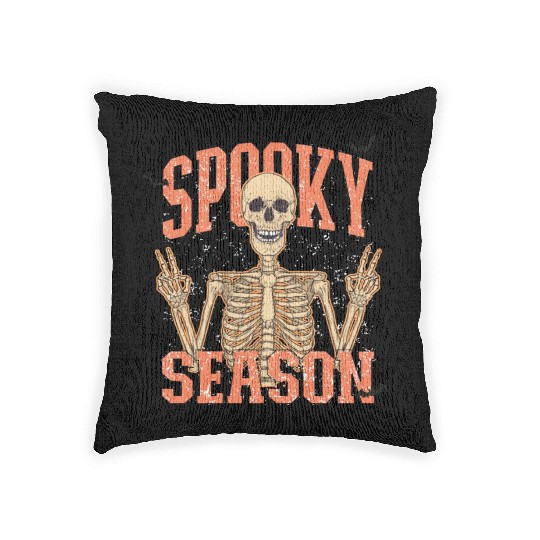 Mickey Ghost Spooky Season Comfort Colors Woven Pillows