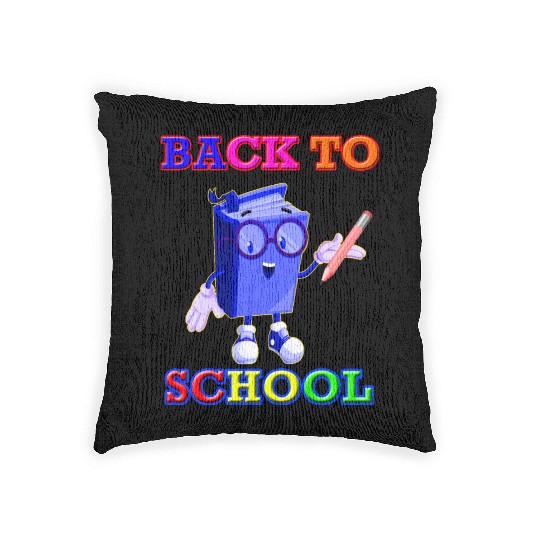 Back to School Woven Pillows