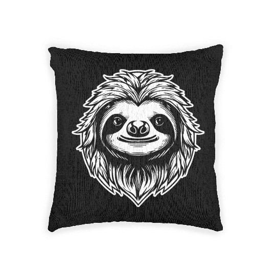Sloth Woven Pillows