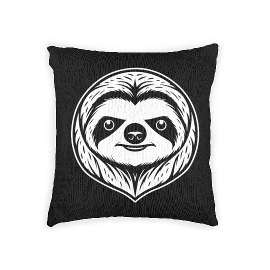 Sloth Woven Pillows
