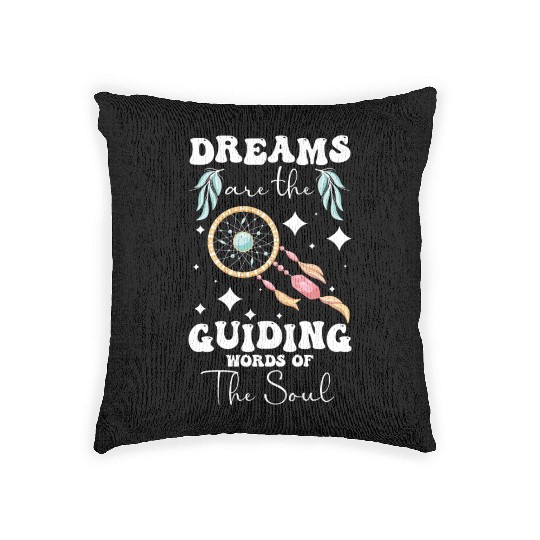 Dream Catcher Feather Sleeper Love Woven Pillows