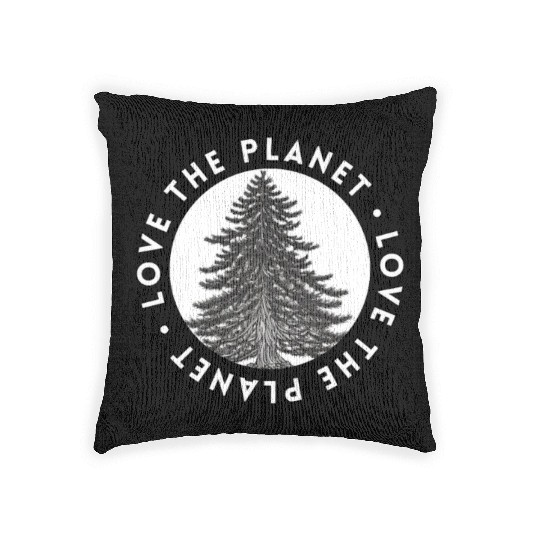 Tree: detailed, relaxing, & positive Woven Pillows