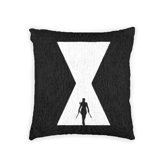 The Black Widow Woven Pillows