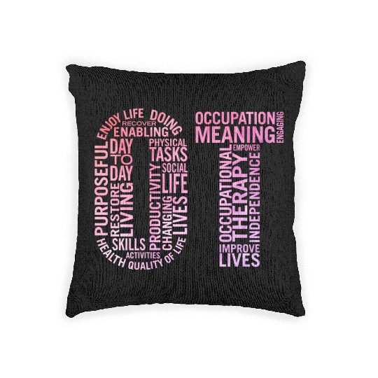 Occupational Therapy Ot Woven Pillows