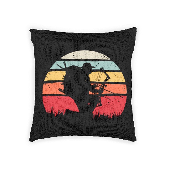 Bow Hunting Archery Woven Pillows