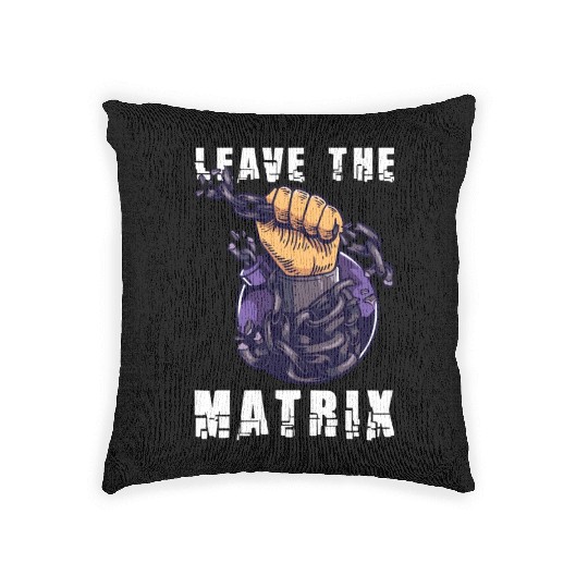 Conspiracy Theories Conspiracy Theorist Freemason Woven Pillows