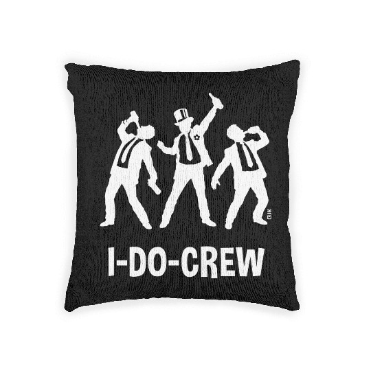 I-Do-Crew (Stag Night / Bachelor Party / Beer / W) Woven Pillows
