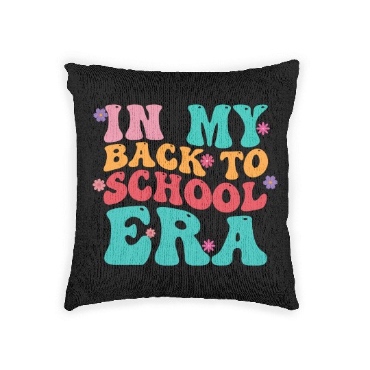 In My Back To School Era Woven Pillows