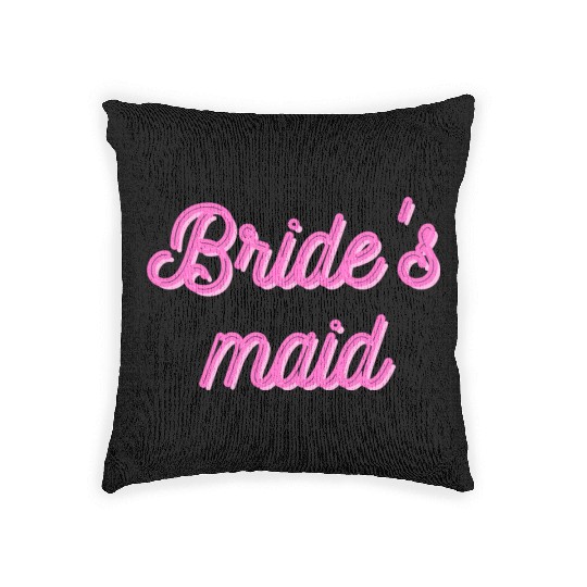 Bride's maid Woven Pillows