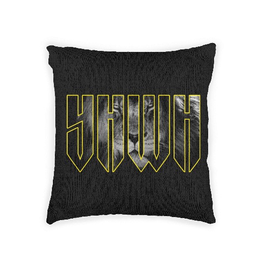 YHWH Yahweh Lion Christian Woven Pillows