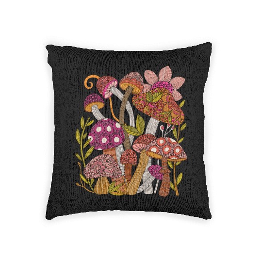 Candy Forest Woven Pillows