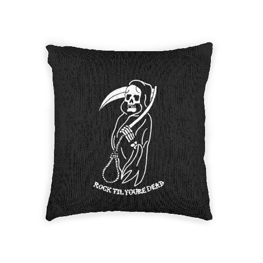 Beartooth Rock Til Youre Dead Woven Pillows