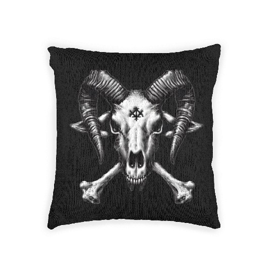 Cursed Capricorn Woven Pillows